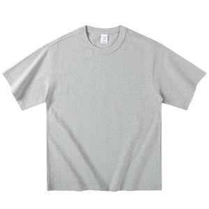 T-shirt Unisexe Oversize de Haute Qualité en Coton Biologique 100% Tissé, Style Streetwear, Col Rond, Grammage Lourd, Vente en Gros pour Hommes - Product Image 3