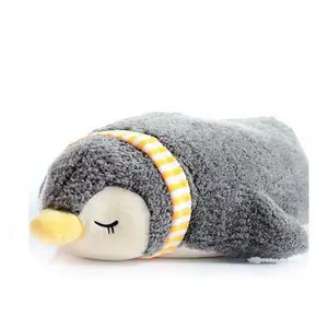 Moda personalizado alta qualidade pelúcia brinquedo macio recheado animal pelúcia pinguim travesseiro