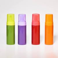 Distributeur de savon moussant en plastique vide et rechargeable de 150 ml et 250 ml avec logo couleur personnalisé, bouteille pompe à savon moussant pour les mains avec bouchon supérieur, vente en gros