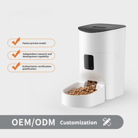 Distributeur de nourriture pour animaux de compagnie WiFi, distributeur intelligent de nourriture pour animaux de compagnie 7L 9L, distributeur de nourriture en acier inoxydable, machine électrique pour animaux de compagnie, pour l'intérieur et les voyages