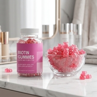 Aanpasbare schoonheidssupplement met kokosolie & pectine voor innerlijke schoonheid, Biotine Gummies