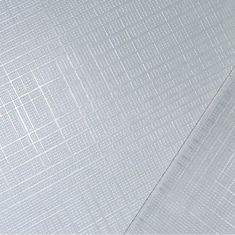 AOLI Transparent Cold Lamination Film in Roll PVC Binding Covering Crossing Texture Soft Hardness Moisture-Proof Feature