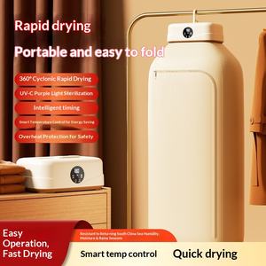 Séchoir à <span class=keywords><strong>linge</strong></span> pliable transfrontalier modèle SH-005, style armoire, pour usage domestique et voyage, portable, vente en gros - Product Image 5