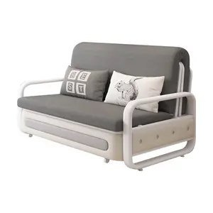 hot sale Save Space Multi-purpose Sofa Cum Bed Fabric Folding Chair Sleeper Living Room folding Sofa Bed