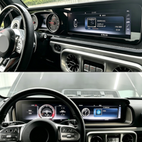 Layar LCD Digital 12,3 inci untuk Mercedes-Benz G Class W463 G Wagon 2019-2024, Panel Instrumen Spedometer