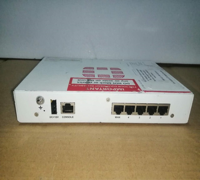 Fg-30e 30e Firewall Security Appliance W/ Power Adapter Used Condition In Stock
