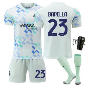 2526 pour la maison 10 Lautaro Jersey 9 <span class=keywords><strong>Thuram</strong></span> 23 Barrera Ensembles de tenues de football pour adultes Été - Product Image 3