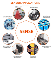 Capteur de sécurité électromécanique multi-contact de haute précision Sense AR2-F2ABSA pour porte, prévient l'intrusion illégale
