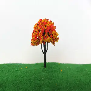 Architecture Scale Miniature Model Plastic Decorative Artificial Tree For Ho Train Diorama Layout