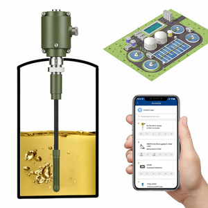Capteur de niveau de carburant sans fil 4G GSM anti-explosion 0-50m avec écran LCD - Product Image 1