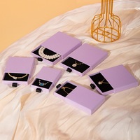 Boîte-cadeau à tiroir rigide haut de gamme recyclé avec doublure en éponge pour l'emballage de bijoux-Vente en gros de luxe personnalisé