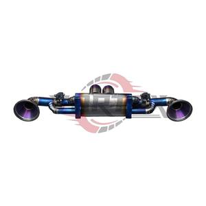 Sistema de Escape Catback Vortex de Titanio Grado 5 de 1.2mm para Porsche 992 GT3 4.0L 2022-2025, Azul Quemado, con Válvulas, Ajuste Directo, 24 Meses de Garantía - Product Image 3