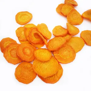 TTN 2024 Vente en gros de snacks croquants Chips de carottes frites sous vide séchées aux légumes
