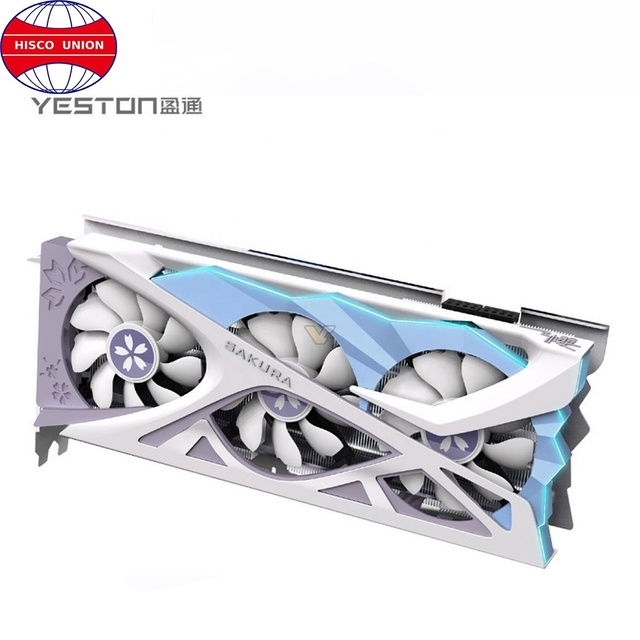 For YESTON Radeon RX 6800 XT 16GB SAKURA HITOMI GDDR6 Graphics Card