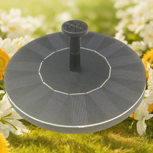 <b>Solar</b> Water <b>Pump</b> 16cm Circular Fountain Low Pressure Centrifugal <b>Pump</b> <b>For</b> Garden <b>Pond</b> Decor - Product Image 2