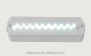 Luz LED de salida de emergencia contra incendios IP65 LED Emergencia 3 horas Batería recargable Lámpara de mamparo con Pictograma para salir - Product Image 2
