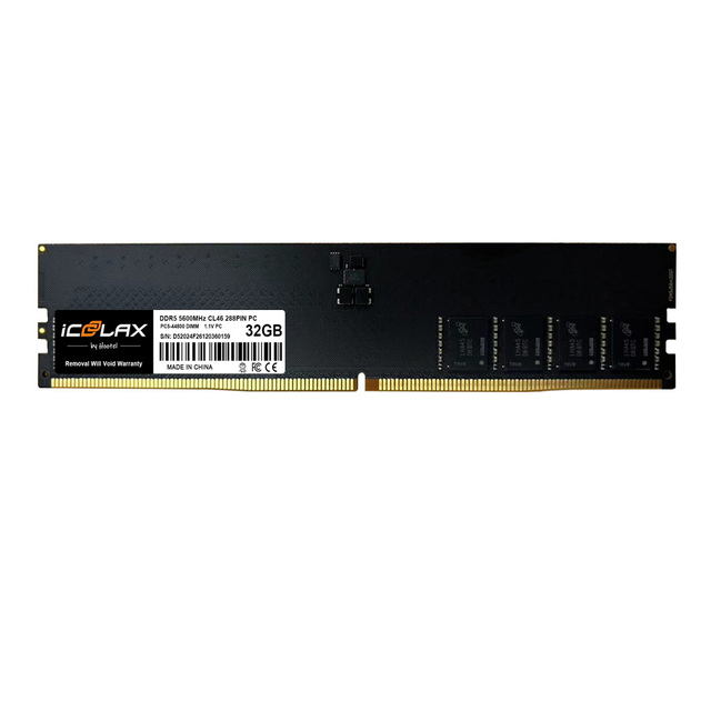 ICOOLAX RAM Computer Components Memoria Ddr 5 8GB 16GB 32GB 48GB Ram 6000mhz 1.1v Low Voltage Desktop for Ddr5 16gb Pc