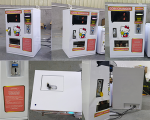 -A. Atacado Automático Bill Mudança Coin Vending Machine Dinheiro Bill <span class=keywords><strong>Exchange</strong></span> Para Coin Token Exhcanger Máquina - Product Image 2