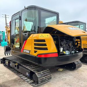 Mini-excavatrice sur chenilles Sany SY55C de 5,5 tonnes, pelle hydraulique, excavatrice, escavatore, RC, Chine - Product Image 3