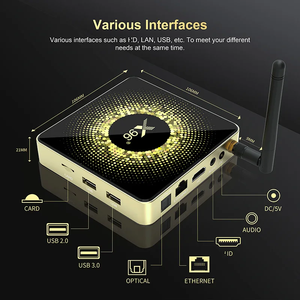 Nuevo Chip Amlogic S928X5 Core X96 X10 4K AV1 HDR10+ RAM 8GB LPDDR4 Android 11 TV Box WIFI 6 1000Mbps Smart Box X96 X10 - Product Image 4