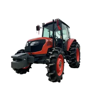 Venda quente trator agrícola 95 cavalos 2/4WD marca Kubota tratores usados