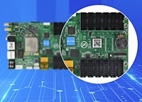 Controlador Asíncrono HUIDU HD-C16L para Pantalla LED a Todo Color, Tarjeta de Envío y Receptor, Software Hdplayer