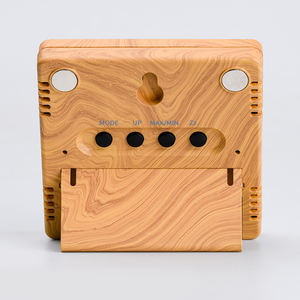 Table LCD carrée à grand écran avec support d'affichage de la température et de l'humidité ou réveil magnétique avec fonction Snooze - Product Image 4