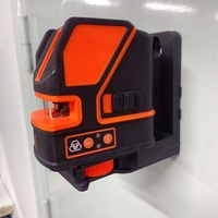BATTERIES SA-02D OEM Niveau laser à ligne croisée à nivellement automatique Style d'énergie rouge Pendule en plastique à onde de diode d'emballage