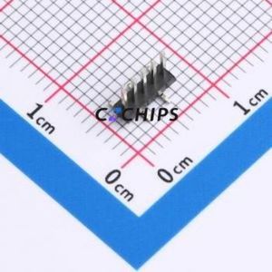 PZ1.27-UL2D-5A Pin Header SMD,P=1.27mm Connector ( Pin Structure: 1x5P )( Pitch: 1.27mm )( Round Pin / Square Pin: Pin Header ) - Product Image 1
