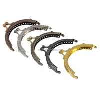 Stock d'approvisionnement 8.5cm 6 couleurs bonne qualité boule embrassé métal Sewiing sac à main cadre métal sac cadre
