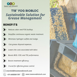 Bloque de plástico para trampas de grasa biológicas para una separación eficiente del aceite en el tratamiento de aguas residuales - Product Image 1