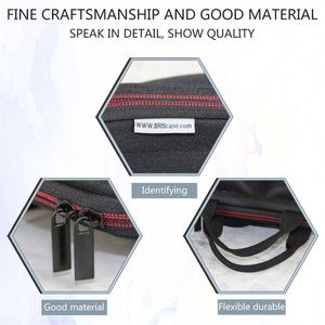 Estuche Portátil Personalizable de EVA para Copas de Vino, Resistente a Impactos, Bolsa para Botella de Vino Tinto con Estilo Inglés y Color Personalizado - Product Image 4