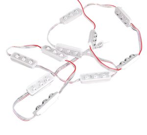 โมดูล LED Triple Chip 2835 24V 1.2W 3 หลอด LED 130lm/W ดีไซน์บางเฉียบ สำหรับไฟแบ็คไลท์ตัวอักษรแบบช่องบาง - Product Image 2
