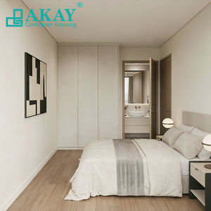 <span class=keywords><strong>Casa</strong></span> Triangular de Lujo de 40 pies, 2 Dormitorios, Villa Prefabricada de Techo Alto, Casas Modulares Prefabricadas Personalizadas para Hoteles - Product Image 5