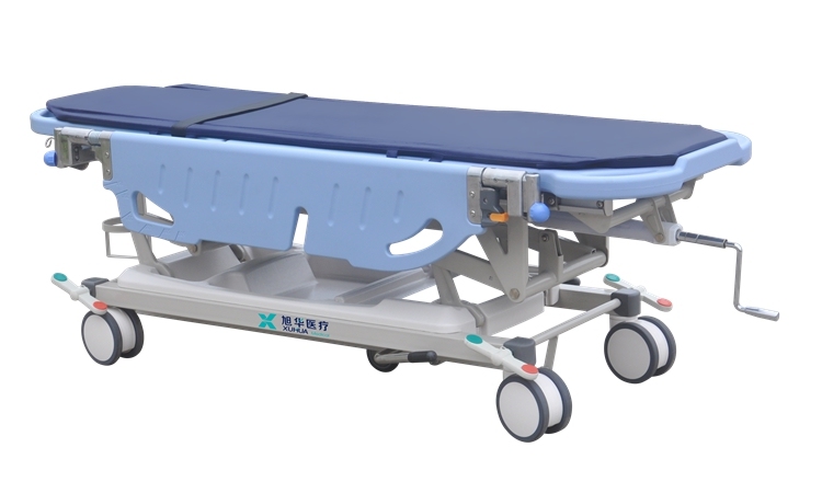 150mm diameter caster central brake medical hospital emergency stretcher bed