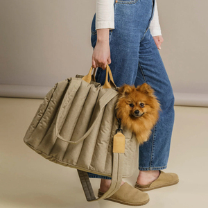 Siège auto portable pour chien, sac de voyage double usage avec harnais et ceinture de sécurité, siège <span class=keywords><strong>rehausseur</strong></span> souple et sécurisé pour animaux de compagnie - Product Image 6