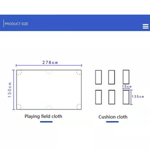 ผ้าสักหลาดสำหรับโต๊ะพูล โมริ 300 ความกว้าง 1.55 เมตร ความเร็วสูง สำหรับขาย - Product Image 6