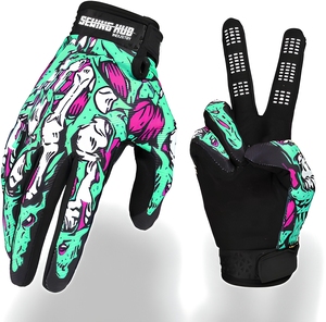 Guantes de Motocross Hechos a Medida, Guantes de Carreras con Diseño Personalizado al por Mayor, Guantes de Motocross Transpirables para Deportes al Aire Libre - Product Image 4