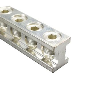 موصل ميكانيكي رباعي الفتحات للبراغي ورباعية من النحاس - Product Image 1