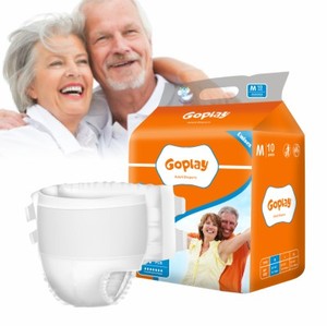 Kadın yetişkin kadın sızıntı içermeyen emici katmanlar kolay açık ambalaj gerilebilir yaşlı gecede bezi baskılı özelliği - Product Image 1