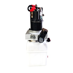 Unidad de Potencia Hidráulica Miniatura 12V 800W para Plataforma Elevadora de Tijera, Estación de Bombeo de Acción Simple, Sistema de Aceite Hidráulico - Product Image 1
