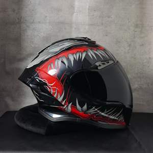 Casco Integral Universal para Motocicleta, Certificado por DOT, para Todas las Estaciones, con Alerón Trasero Grande, Visores Largos y Cortos - Directo de Fábrica - Product Image 5