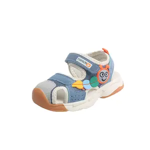 Summer 2021 cash soft soled beach shoes for children 1-3 years old sandals