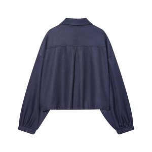 TAOP&ZA Nouvelle Collection Automne/Hiver 2025 – Veste Courte à Manches Longues Style Ballon Tendance et Polyvalente <span class=keywords><strong>pour</strong></span> <span class=keywords><strong>Femme</strong></span> 4387286 4387386 - Product Image 2