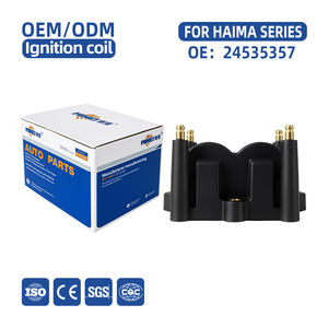 Bobine d'allumage moteur MIKEY 24535357 pour Haima <span class=keywords><strong>Wangzi</strong></span> Jinbei Haishi Chery Karry Youya, pièces automobiles de haute qualité LJ465Q-2ANE6 4G20B - Product Image 1