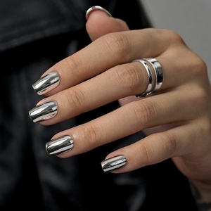 Uñas Postizas de Gel Suave de Lujo, Reutilizables, Estilo Francés, Colores Mixtos, Personalizadas, Venta al Por Mayor para Aplicación en Dedos - Product Image 2