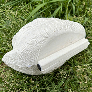 หงส์ขาวเหมือนจริงสำหรับตกแต่งสวน ของตกแต่งสนามหญ้ากลางแจ้ง ของประดับบ่อปลา ผลิตจากพลาสติก คุณภาพดีจากโรงงานโดยตรง - Product Image 2