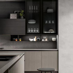 ชุดตู้ครัวไม้จริงทันสมัย ระบบจัดเก็บของทนทา<span class=keywords><strong>น</strong></span>พร้อมลิ้<span class=keywords><strong>น</strong></span>ชักและชั้นวาง ประหยัดพื้<span class=keywords><strong>น</strong></span>ที่สำหรับการปรับปรุงครัวบ้าน - Product Image 3