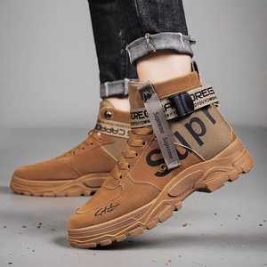 Zapatos Casuales de Cordones para Hombre, Venta al por Mayor, Calzado de Alta Calidad, Botas para Hombre, Botas Martin - Product Image 5