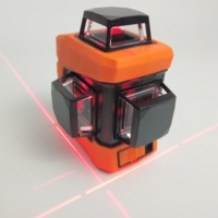 La plus nouvelle jauge de niveau laser à nivellement automatique 3D 2-360 avec ligne rouge/verte de niveau automatique